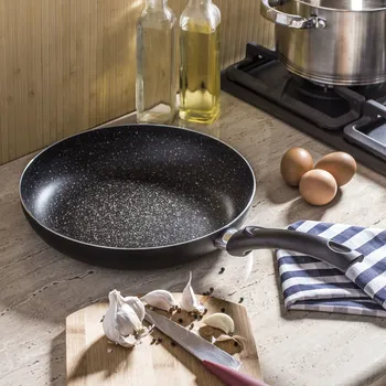 Pánev Mramorová nepřilnavá pánev ODELO LENA BLACK 28 cm