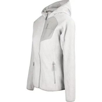 Dámská mikina Dámská mikina fleecová mikina BERGSON EVERWARM WP Light Grey # L