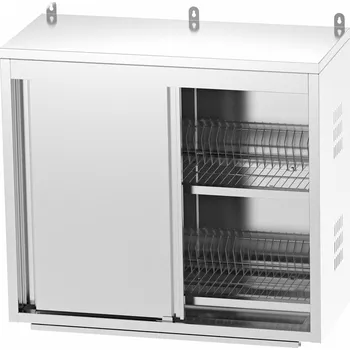 Odkapávač na nádobí Nástěnný odkapávač, posuvné dveře 100x40x80cm