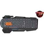 A4tech Bloody B318 podsvícená herní klávesnice, 8 mechanických infračervených kláves, USB, CZ