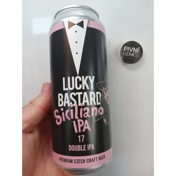 Pivo Lucky Bastard Siciliano IPA 17°/7,8% 0,5l