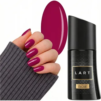 Lak na nehty Hybridní lak na nehty LART 8ml RED WINE 407 Manikúra Červená (Červené víno)