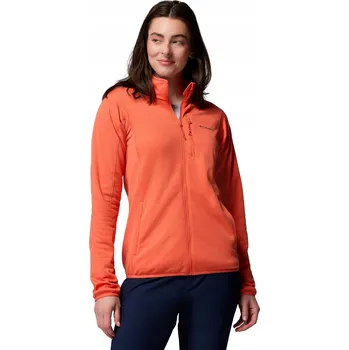 Pánská mikina Flísová mikina Columbia Essential Mikina fleecová Grid FZ - zing S