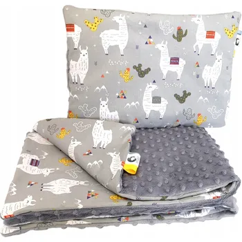 Povlečení LiLo MINKY SADA POVLEČENÍ do kočárku deka 50x75 polštář 25x35 bavlna 2dílná