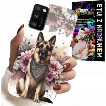 Pouzdro na mobilní telefon POUZDRO na SAMSUNG GALAXY A41 - Německý ovčák - plemeno psa