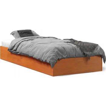 Postel Jednolůžková dřevěná postel VidaXL 60x120 cm, vícebarevná