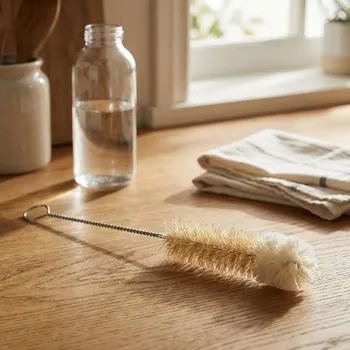 Kartáč na nádobí Kartáč na mytí lahví s bavlněnou špičkou STARMANN 27 cm