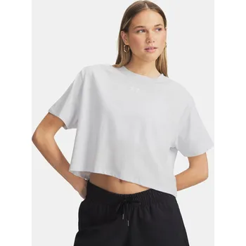 Dámské tričko Under Armour Dámské tričko UA Rival Boxy Tee Solid 6011064-023 Šedá XXL