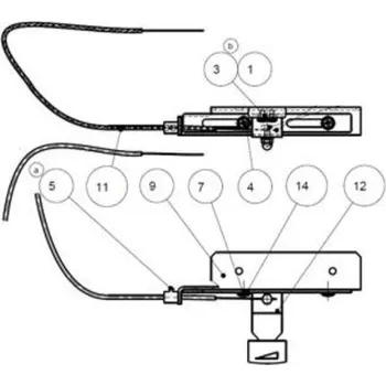 Náhradní díl pro HAAS+SOHN - ND - REGULACE PRIMÁRU MONT. DÍL (černá) - 433317005055