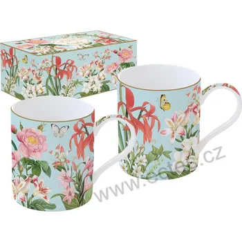 Easy Life BOTANIC GARDEN hrnky zahradní květiny 350ml 2 ks