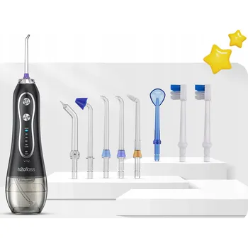 Bezpečnostní kamera BEZDRÁTOVÝ ZUBNÍ IRIGÁTOR 5 REŽIMŮ 8 TRYSKEK VODĚODOLNÝ IPX7