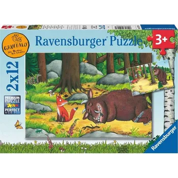 Puzzle Puzzle Ravensburger 1 dílek Puzzle Gruffalo 2x12