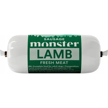 Krmivo pro psa Monster krmivo mokré jehněčí maso 0,08 kg