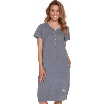 Dámská noční košile Noční Doctor Nap šedá velikost XL