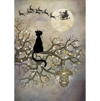 přání DC016 BUG ART - vánoční