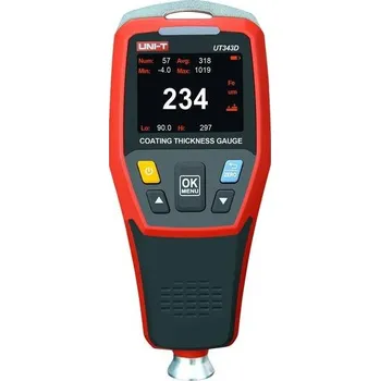 Měřič tloušťky laku Uni-t MIE0375 Měřič tloušťky laku UT343D