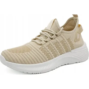 Pracovní obuv PRACOVNÍ POLOBOTKY BEZPEČNOSTNÍ OBUV BOZP BÉŽOVO-BÍLÉ VELIKOST 37 BOZP