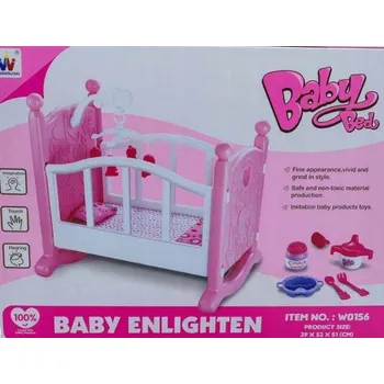 Doplněk pro panenku Kolébka, postýlka pro panenku Madej