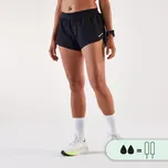 KIPRUN Dámské běžecké menstruační kraťasy s kalhotkami Kiprun X Smoon Run 900 XS ČERNÁ