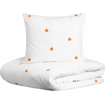 Povlečení Povlečení PUMP bavlněné s dýněmi 220x200 cm + 2*50x60 cm HOMLA