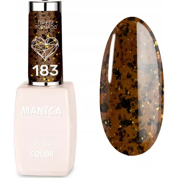 Lak na nehty Manica Hybridní lak LED/UV 10ml - Toffee Tornado - 183