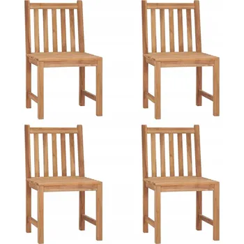 Zahradní židle VidaXL dřevěná hnědá