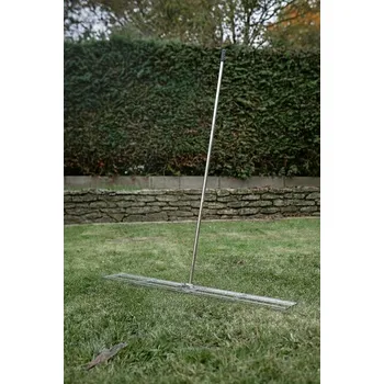 Hrábě IQ Garden Nivelační a zapravovací brána 115 cm - nerez 311552