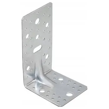 Tesařské kování Úhelník s prolisem Domax KP6 172 x 105 x 90 x 3 mm