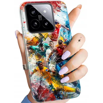 Pouzdro na mobilní telefon Hello Case pro Xiaomi 14 vícebarevný Zadní Kryt