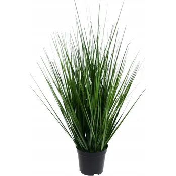 umělá květina Umělá TRÁVA V KVĚTINÁČI fejka 60CM jako živá
