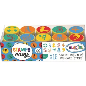 Dětské razítko Razítka Easy Číslice v Námořnických Symbolech