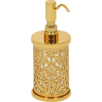 Dávkovač mýdla Dávkovač mýdla Conchiglia volně stojící s potahem 24k zlata