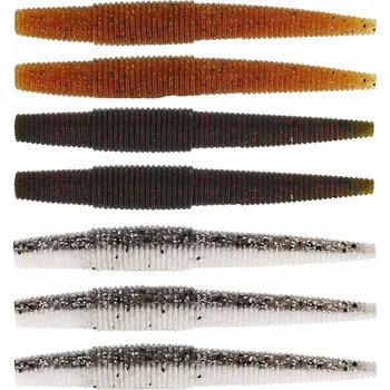 Umělá nástraha Westin Ned Worm Clear Water Mix 7cm (7 ks)