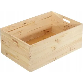 Úložný box Zeller 13144 hnědá univerzální dřevěná Krabička