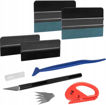 Sada nářadí Sada nářadí pro aplikaci autofolií 12 kusů