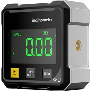 Úhloměr MAGNETICKÝ DIGITÁLNÍ ÚHLOMĚR VODVÁHA ELEKTRONICKÁ MĚŘENÍ ÚHLU