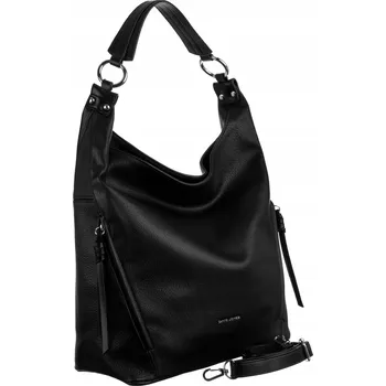 Kabelka David Jones shopper kabelka z eko kůže černá