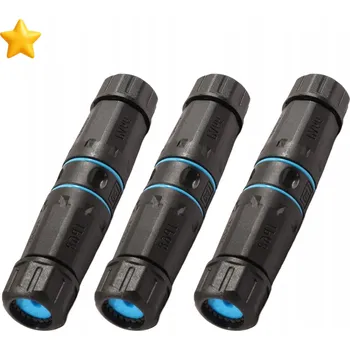 IP kamera VODOTĚSNÝ KONEKTOR RJ45 3 KS PRO VENKOVNÍ MONITORING 125V 1.5A