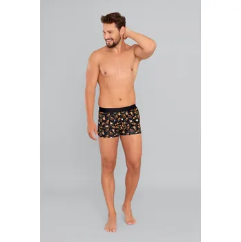 Pánské boxerky JOHN vzor whiskey vel. L