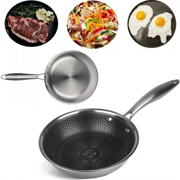 Pánev WOK pánev s poklicí EDENBERG EB-14110, 32 cm - N