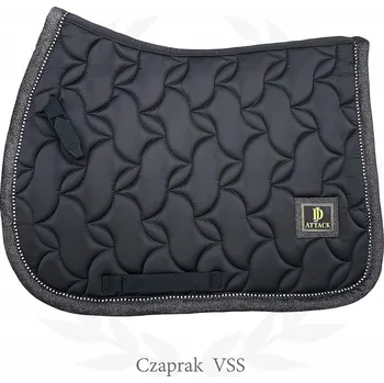 JD ATTACK Podsedlová Dečka Dafne Skoková FULL Černá s krystalky, rychleschnoucí
