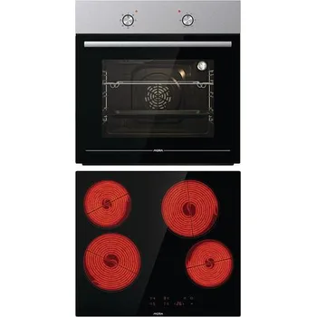 Set domácích spotřebičů Mora VT 221 GX + Sklokeramická vestavná deska MORA VDS 63 C