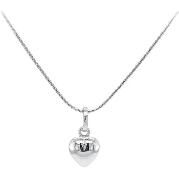 Přívěsek Přívěsek Srdce z Bílého Zlata 7151066