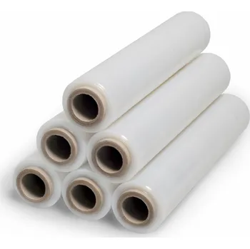 Obalový materiál Stretch fólie 2,5kg, 50cm, 30my, transparent, netto váha 2,25kg, 60ks