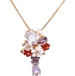 Zlatý Přívěsek Polodrahokamy a Diamanty 2050547