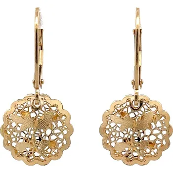 Náušnice Zlaté Visací Náušnice 7122775