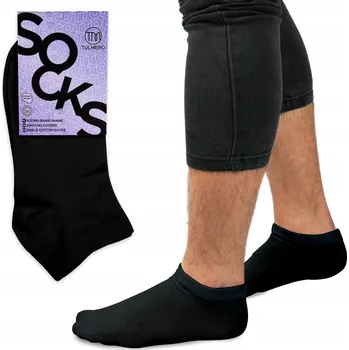 PÁNSKÉ PONOŽKY POLSKÉ BAVLNA KOTNÍKOVÉ PONOŽKY 41-43