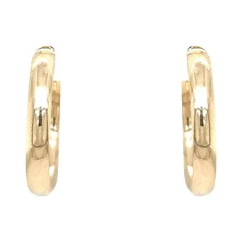 Náušnice Zlaté Kruhové Náušnice 7121863