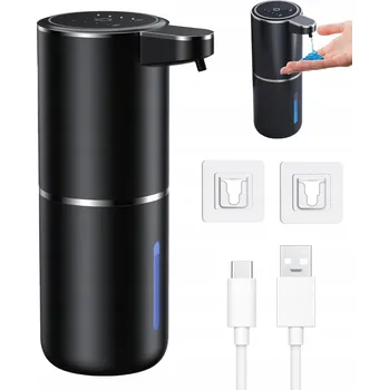 Dávkovač mýdla Bezkontaktní dávkovač mýdla stojící Bedee 380 ml černý