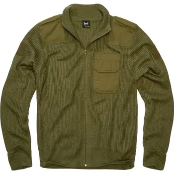 Pánský svetr Svetr Brandit BW Cardigan - olivový, M